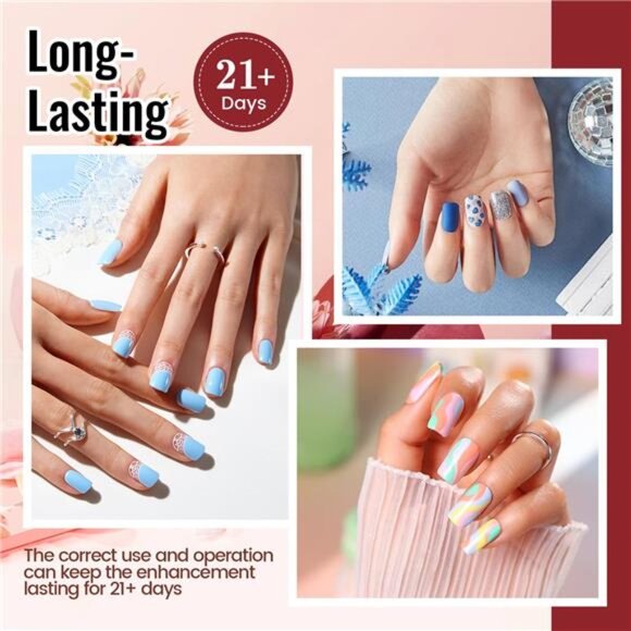 Gel Nail Polish Kit with U V Light 32 Colors Gel Polish Nail + 4 Functional - Picture 4 of 8